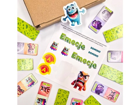 Alexander Alexander Gra edukacyjna Domino Emocje - pomaga zrozumieć uczucia GR0789