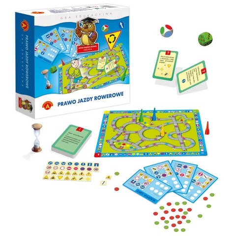 Alexander Alexander Gra edukacyjna Sowa Mądra Głowa - Prawo jazdy rowerowe GR0795