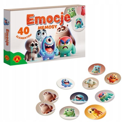 Alexander Alexander Gra pamięciowa Memosy Emocje GR0788