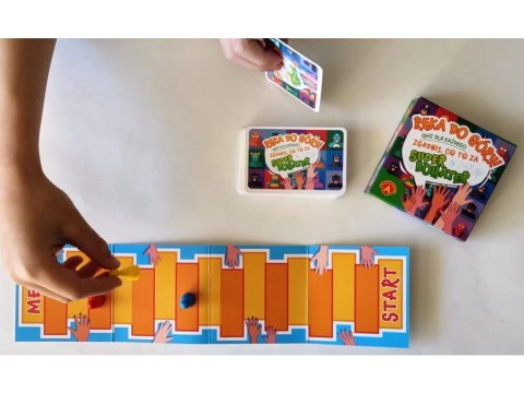 Alexander Alexander Kieszonkowa gra planszowa Quiz Ręka do góry! Zgadnij co to za Superbohater GR0810