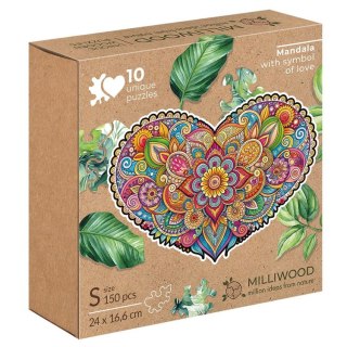 Alexander Alexander Mandala MIŁOŚCI z miłością - drewniane puzzle 150 ele ZA6079