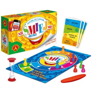 Alexander Alexander Towarzyska gra planszowa Nie śmiej się! Wersja mini - 220 haseł GR0801