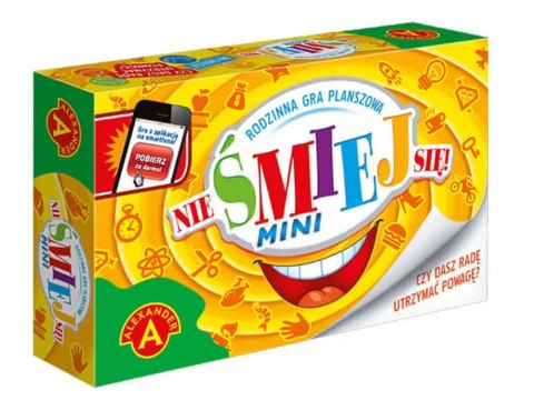 Alexander Alexander Towarzyska gra planszowa Nie śmiej się! Wersja mini - 220 haseł GR0801