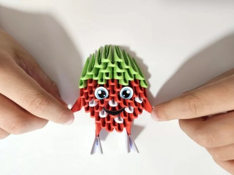 Alexander Alexander zestaw kreatywny ORIGAMI 3D - TRUSKAWKA ZA6071