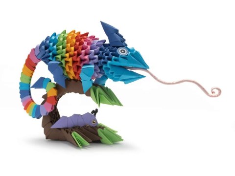 Alexander Alexander zestaw kreatywny Origami 3D - Kameleon ZA6075