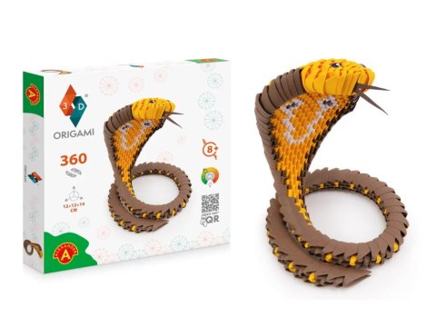 Alexander Alexander zestaw kreatywny Origami 3D - Kobra ZA6083