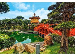 Castorland Puzzle 1000-elementów Nan Lian Garden, Hongkong C-104932-2