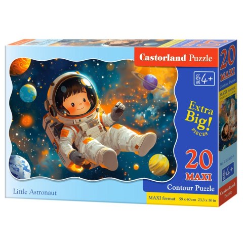Castorland Puzzle 20-elementów MAXI Little Astronaut C-02450