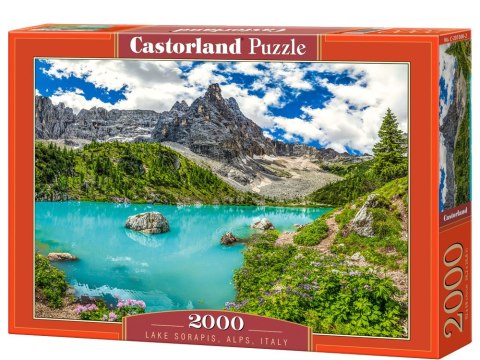 Castorland Puzzle 2000-elementów Lake Sorapis, Alps, Italy C-201006-2