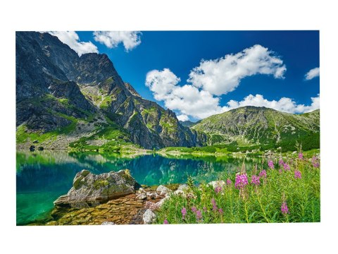 Castorland Puzzle 500-elementów Czarny Staw pod Rysami, Tatras, Poland B-54145