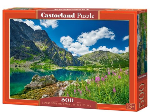 Castorland Puzzle 500-elementów Czarny Staw pod Rysami, Tatras, Poland B-54145