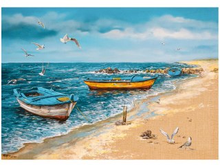 Castorland Puzzle 500-elementów Morning at the Seaside (Art Collection)B-53919
