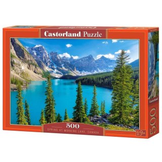 Castorland Puzzle 500-elementów Spring at Moraine Lake, Canada B-53810