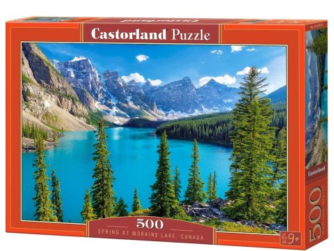Castorland Puzzle 500-elementów Spring at Moraine Lake, Canada B-53810