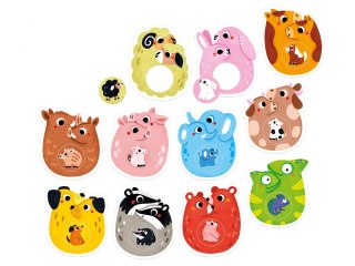 CzuCzu CzuCzu Pierwsze puzzle Rodzinki 15m+ ZA6102