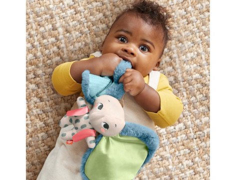 Fisher-Price Mattel Fisher Price Przytulanka sensoryczna słonik - Wielkouchy ZA6044