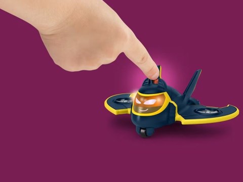 Fisher-Price Zestaw autek DC BATWHEELS Pojazdy ze światłami Batwing Redbird ZA6046