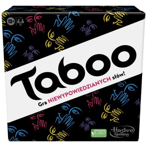 Hasbro Hasbro Gra imprezowa Taboo (nowa edycja) - odgadnij słowo na czas GR0824