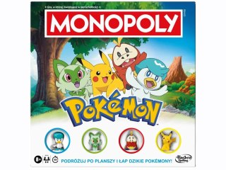 Hasbro Hasbro Planszowa gra Monopoly: Pokemon - 4 figurki pionki GR0785