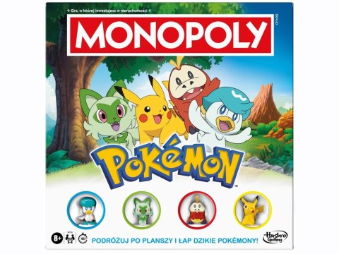 Hasbro Hasbro Planszowa gra Monopoly: Pokemon - 4 figurki pionki GR0785