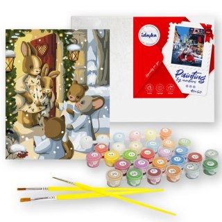 Ideyka Malowanie po numerach 40x50 cm KHO6551 Magia kolęd AP0109