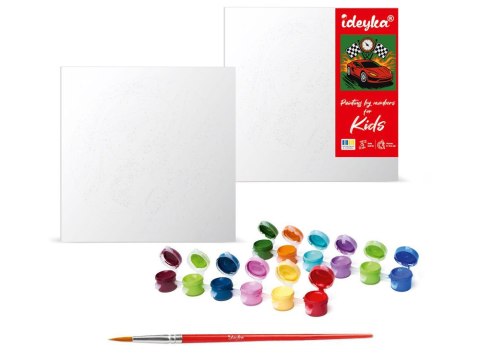 Ideyka Malowanie po numerach dla dzieci 25x25cm KHO1315 Chwila zwycięstwa AP0082