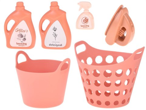 JOKOMISIADA Automatyczna Pralka Suszarka 2w1 dla Dzieci Obrotowy Bęben akcesoria ZA5870