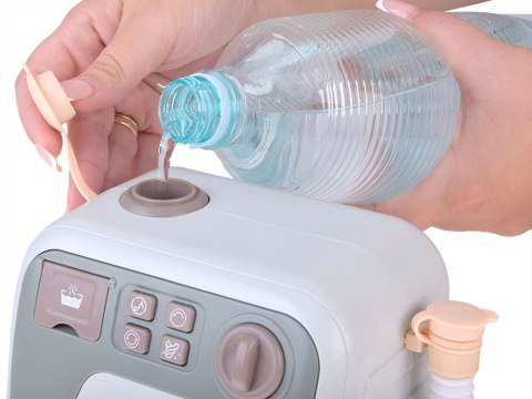 JOKOMISIADA Automatyczna Pralka Suszarka 2w1 dla Dzieci Obrotowy Bęben akcesoria ZA5870