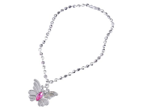 JOKOMISIADA Kostium dla Księżniczki Wróżki MOTYL - spódniczka i zestaw biżuterii ZA6026