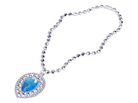 JOKOMISIADA Kostium dla księżniczki "KRÓLOWA LODU" - peleryna i zestaw biżuterii ZA6028