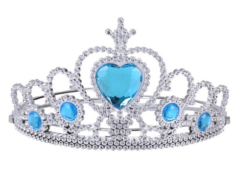 JOKOMISIADA Kostium dla księżniczki "KRÓLOWA LODU" - peleryna i zestaw biżuterii ZA6028