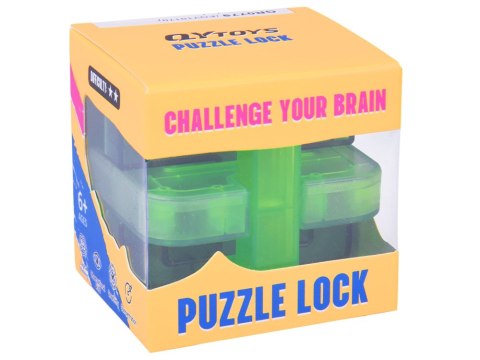 JOKOMISIADA Kostka Puzzle Lock Układanka logiczna Łamigłówka 3D GR0779