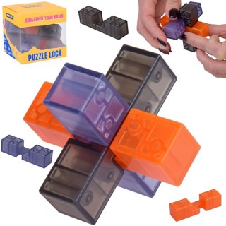 JOKOMISIADA Kostka Puzzle Lock Układanka logiczna Łamigłówka 3D GR0781
