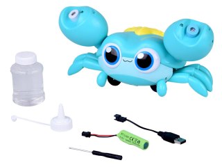 JOKOMISIADA Uroczy chodzący KRAB na BAŃKI MYDLANE automat maszyna świeci gra ZA5717