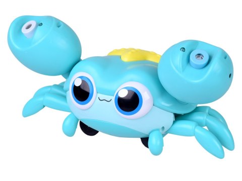 JOKOMISIADA Uroczy chodzący KRAB na BAŃKI MYDLANE automat maszyna świeci gra ZA5717