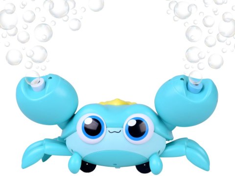 JOKOMISIADA Uroczy chodzący KRAB na BAŃKI MYDLANE automat maszyna świeci gra ZA5717