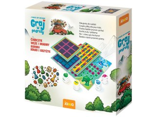 Jawa Jawa Graj w podróży - 4 gry kochane - zestaw 4 gier 3+ GR0815