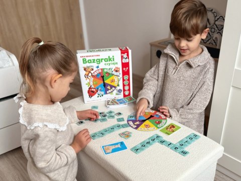 Kapitan Nauka Kapitan Nauka Bazgraki czytają. Gra edukacyjna GR0816