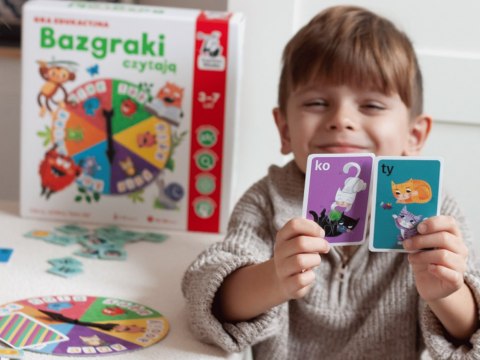 Kapitan Nauka Kapitan Nauka Bazgraki czytają. Gra edukacyjna GR0816