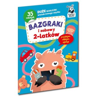Kapitan Nauka Kapitan Nauka Bazgraki i zabawy 2-latków KS1193