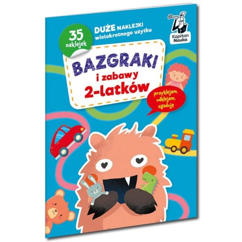 Kapitan Nauka Kapitan Nauka Bazgraki i zabawy 2-latków KS1193