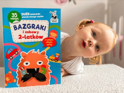 Kapitan Nauka Kapitan Nauka Bazgraki i zabawy 2-latków KS1193