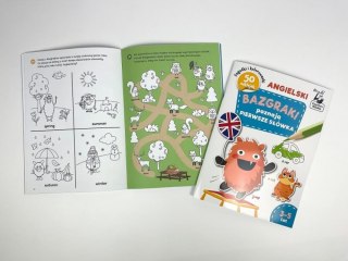 Kapitan Nauka Kapitan Nauka Bazgraki poznają angielski. Pierwsze słówka 3-5 lat KS1195