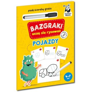 Kapitan Nauka Kapitan Nauka Bazgraki uczą się rysować. Pojazdy KS1197