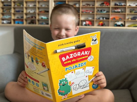 Kapitan Nauka Kapitan Nauka Bazgraki uczą się rysować. Pojazdy KS1197