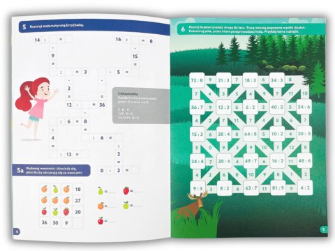 Kapitan Nauka Kapitan Nauka EDUseria. Mnożenie i dzielenie. Ćwiczenia KS1202