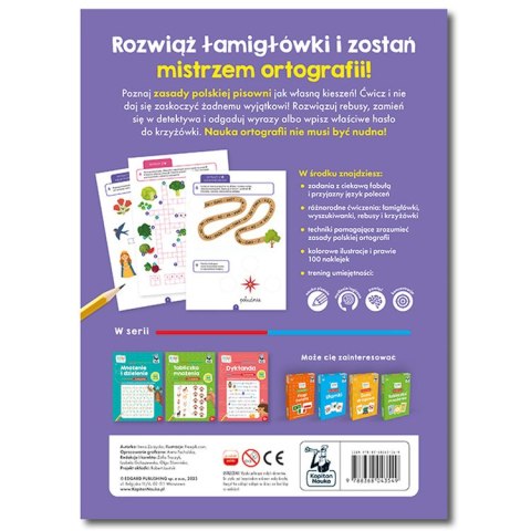 Kapitan Nauka Kapitan Nauka EDUseria. Ortografia. Ćwiczenia KS1203