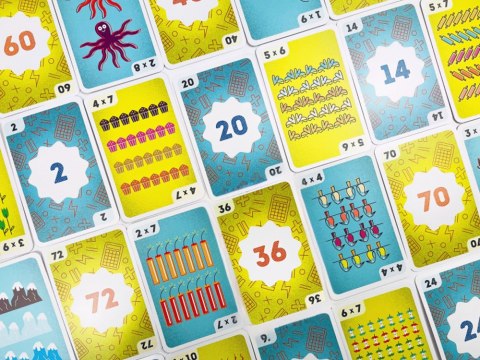 Kapitan Nauka Kapitan Nauka EDUseria. Tabliczka mnożenia. Gra karciana GR0817