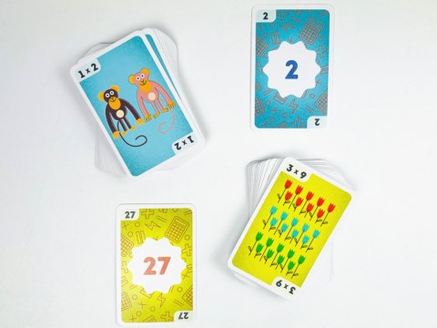 Kapitan Nauka Kapitan Nauka EDUseria. Tabliczka mnożenia. Gra karciana GR0817