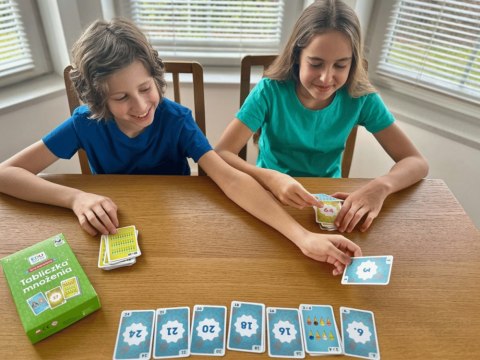 Kapitan Nauka Kapitan Nauka EDUseria. Tabliczka mnożenia. Gra karciana GR0817